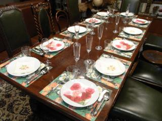 我が家のテーブルセッティング