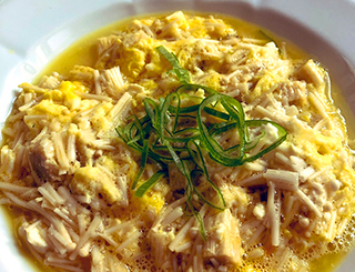 エノキどっさり！卵とじ