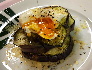 ナスのステーキ