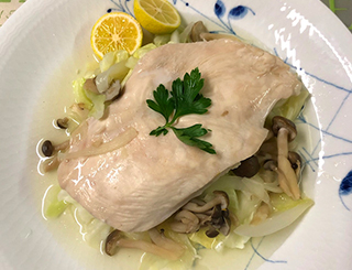 チキンの低温調理