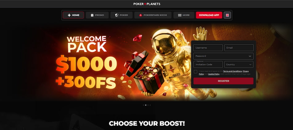 Poker Planets